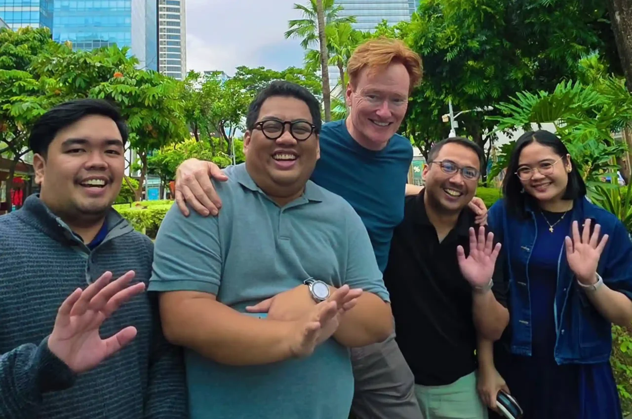conan o'brien in manila