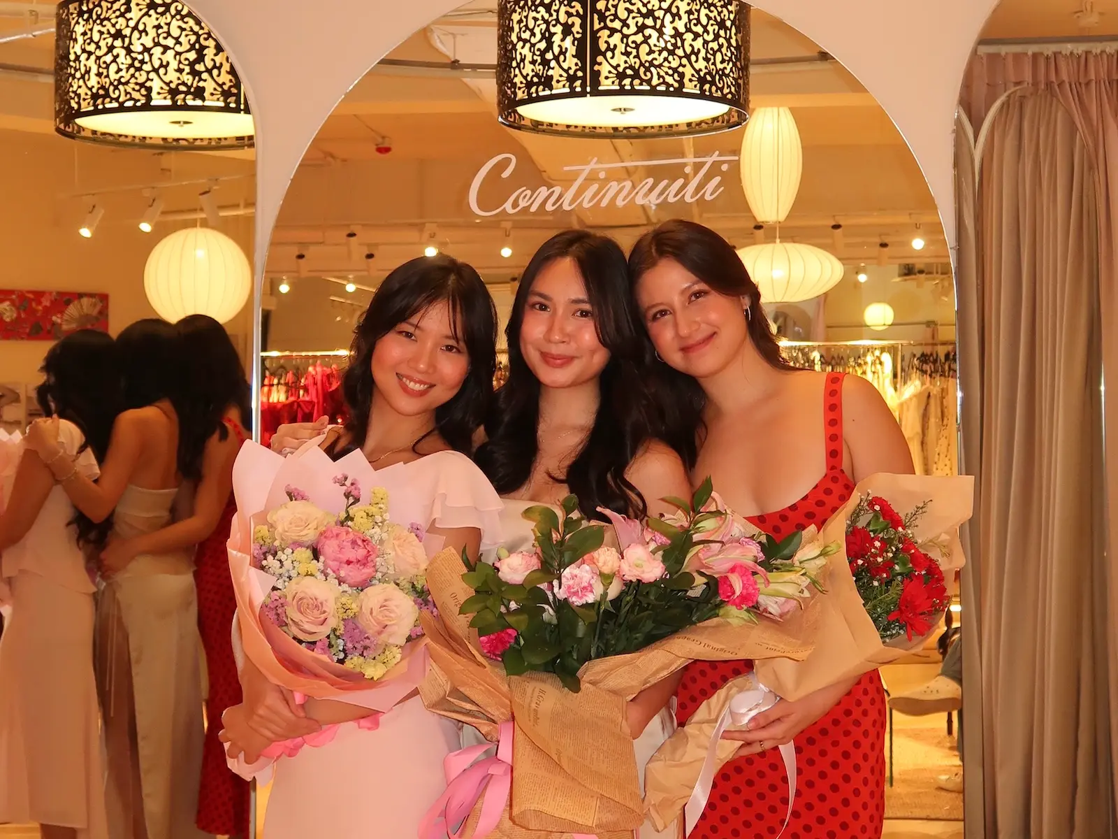 Continuiti founders Ina Cruz, Rocio Escaño, and Sam Villavicencio.