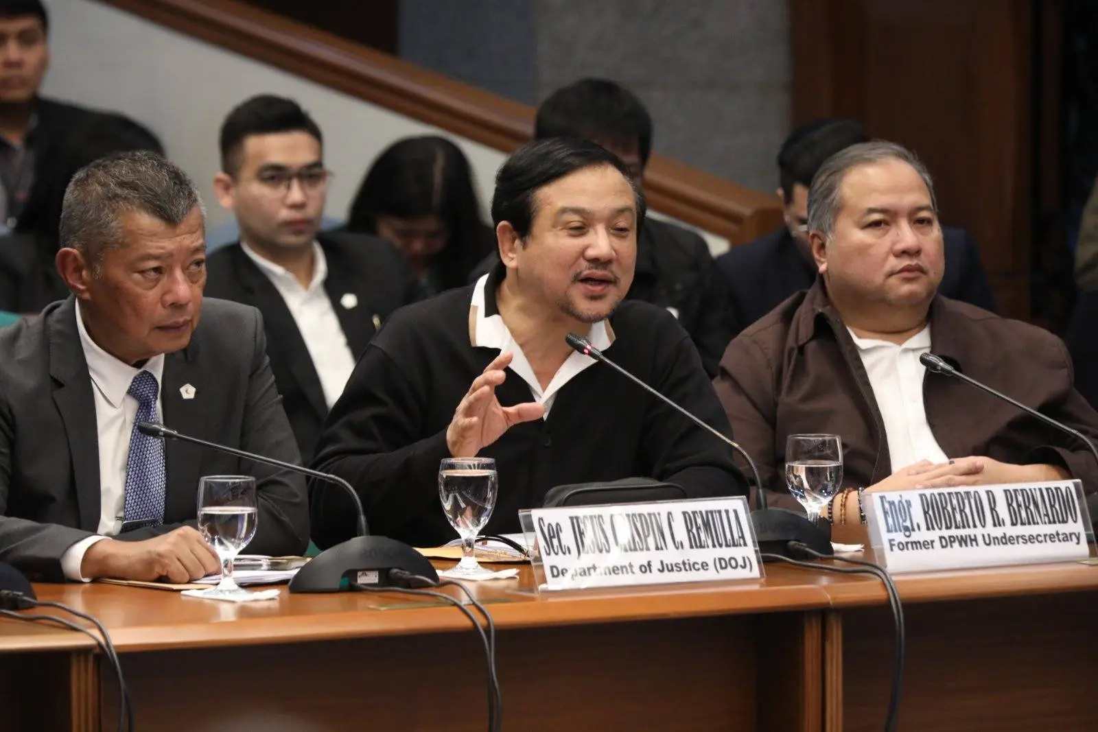 roberto bernardo dpwh flood control senate chiz escudero