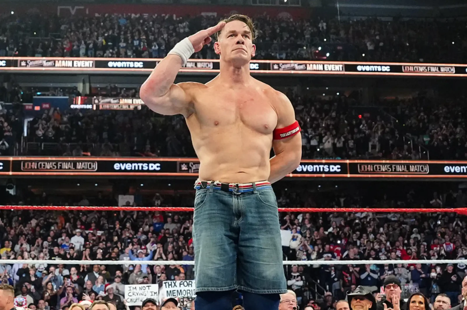 John Cena last match
