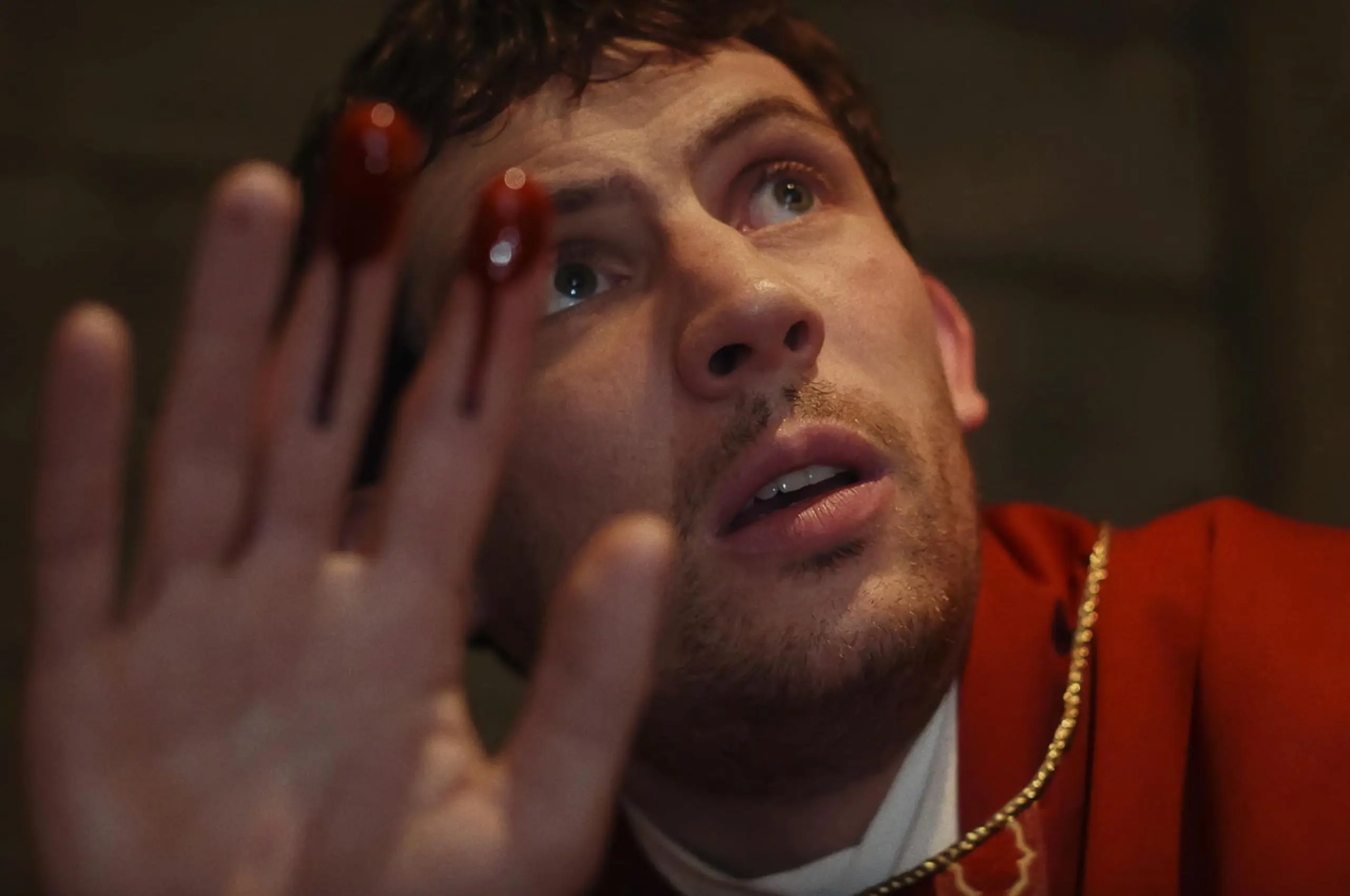 josh o'connor movies wake up dead man