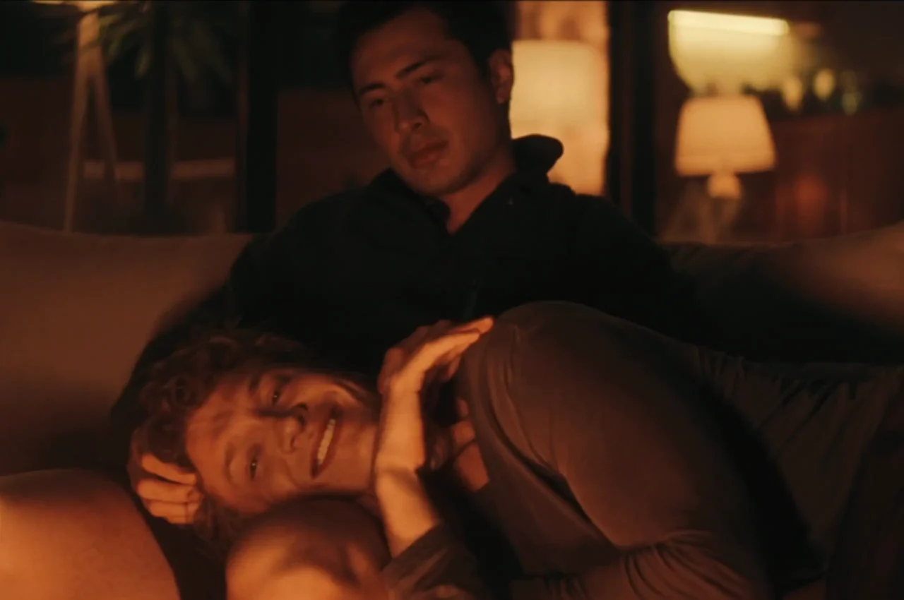 Hudson Williams and Connor Storrie