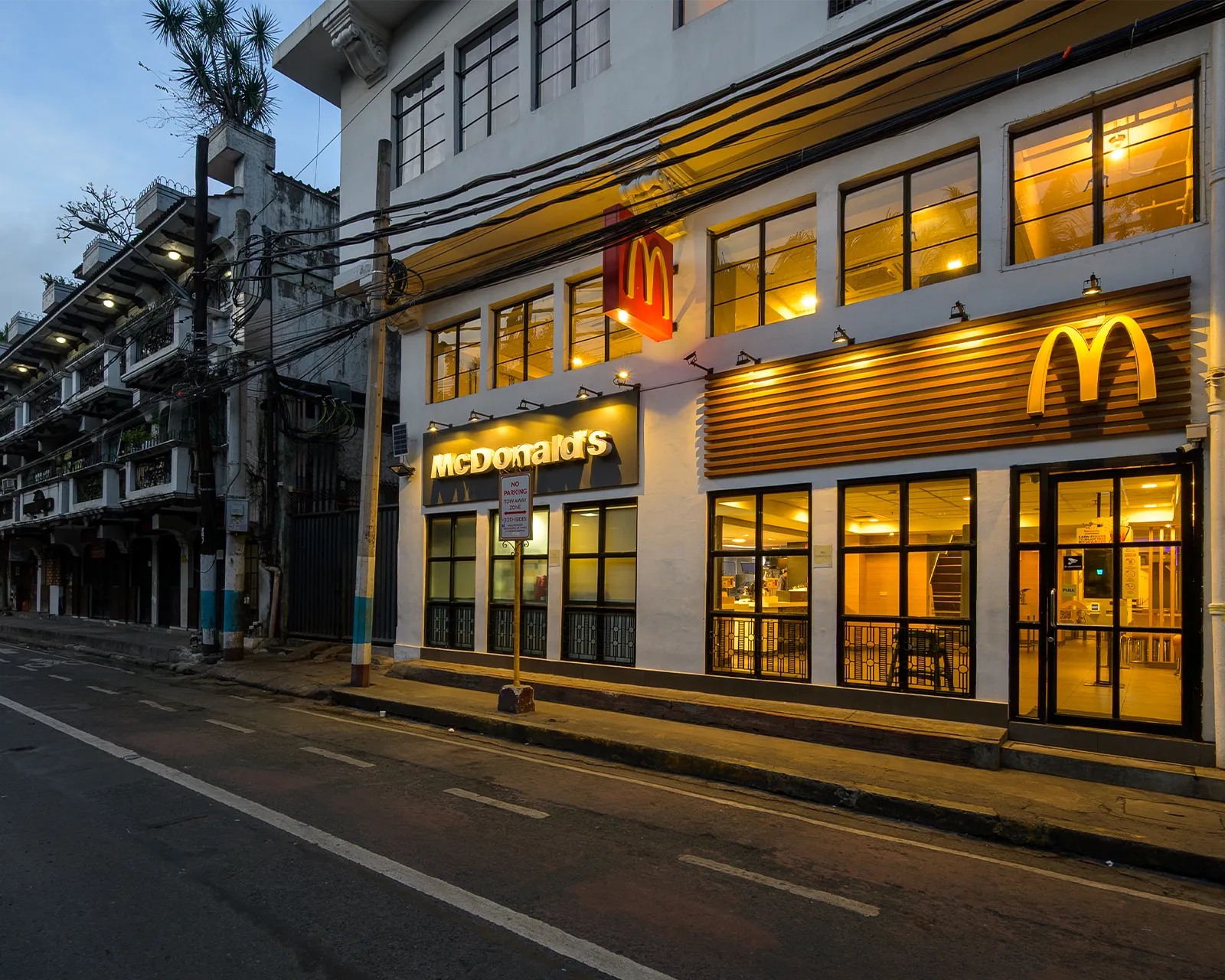 McDonald's in Muralla St., Intramuros, Manila. Image courtesy of McDonald's Philippines