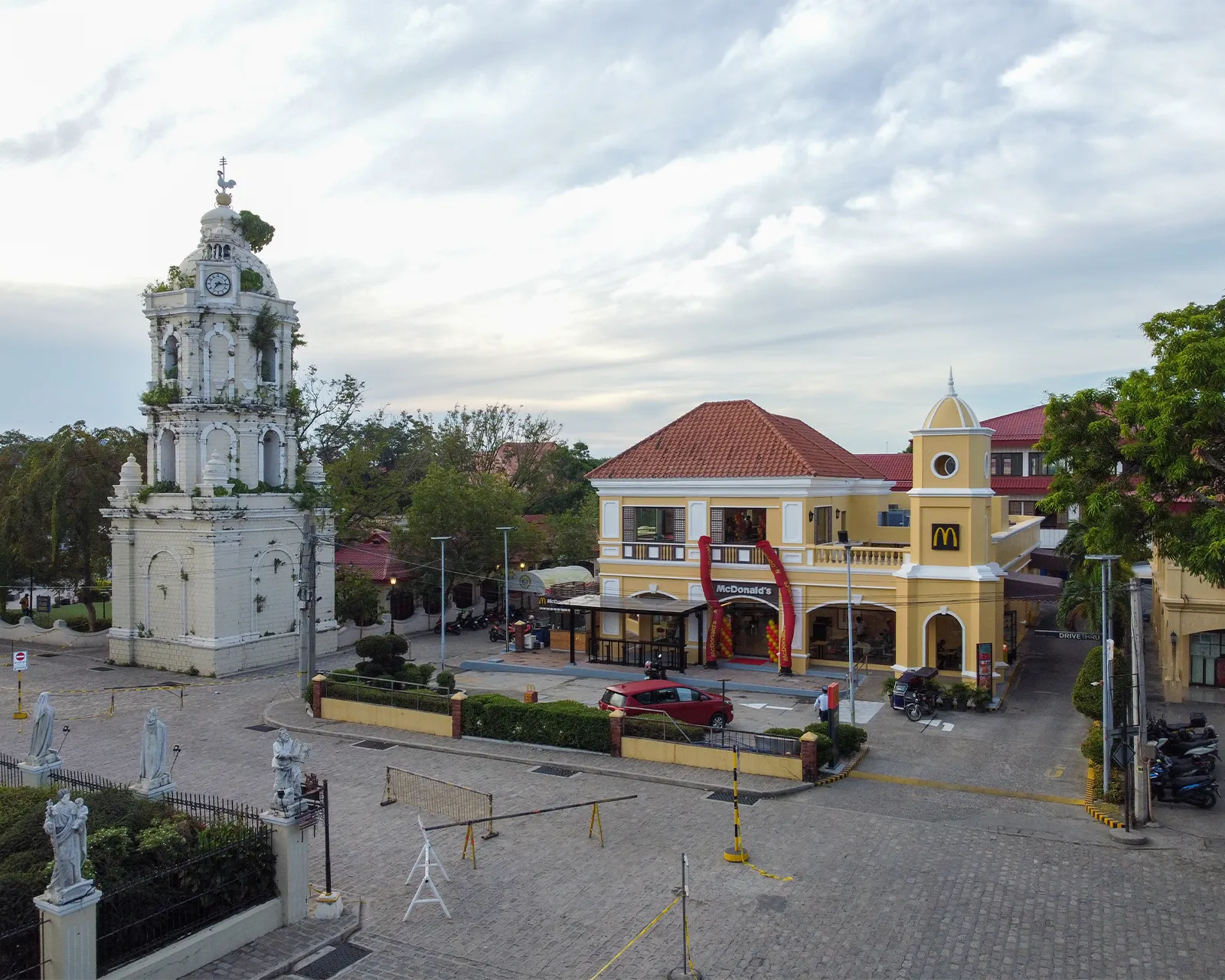 McDonald&rsquo;s Vigan at P. Burgos Corner Jacinto Streets, featuring Spanish-inspired architecture. Image courtesy of McDonald's Philippines