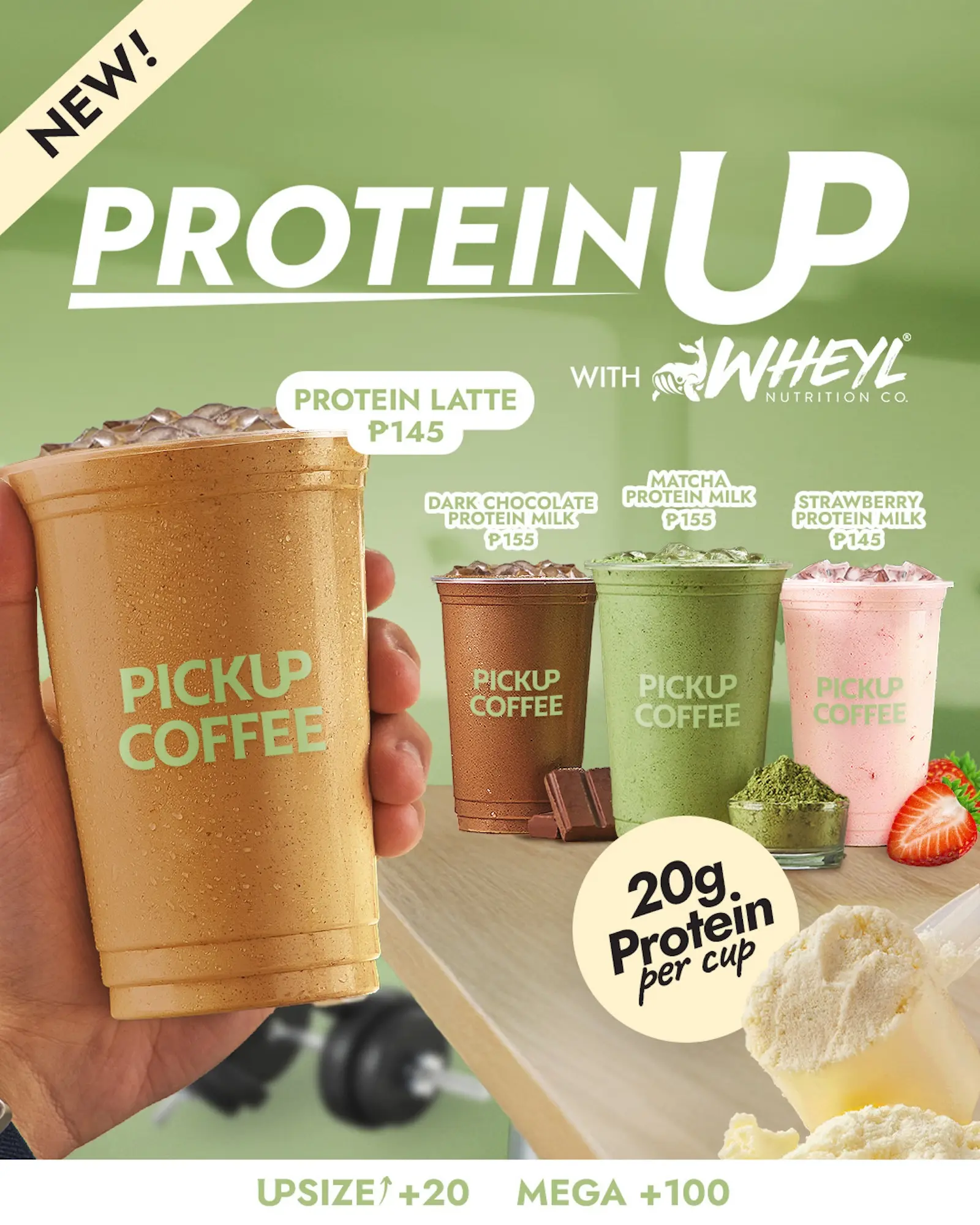 PICKUP COFFEE protein beverages