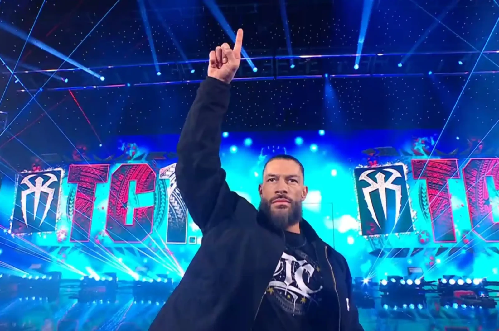 Roman Reigns picking CM Punk