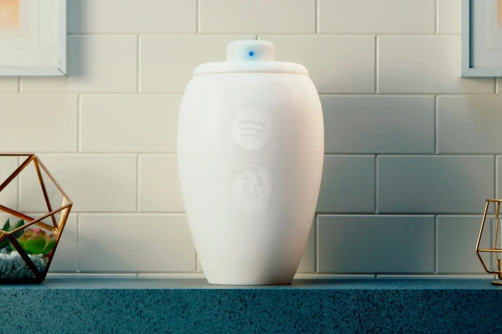 Liquid Death Spotify Urn