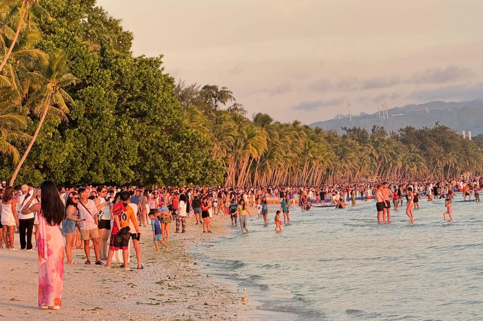 holy week beach boracay