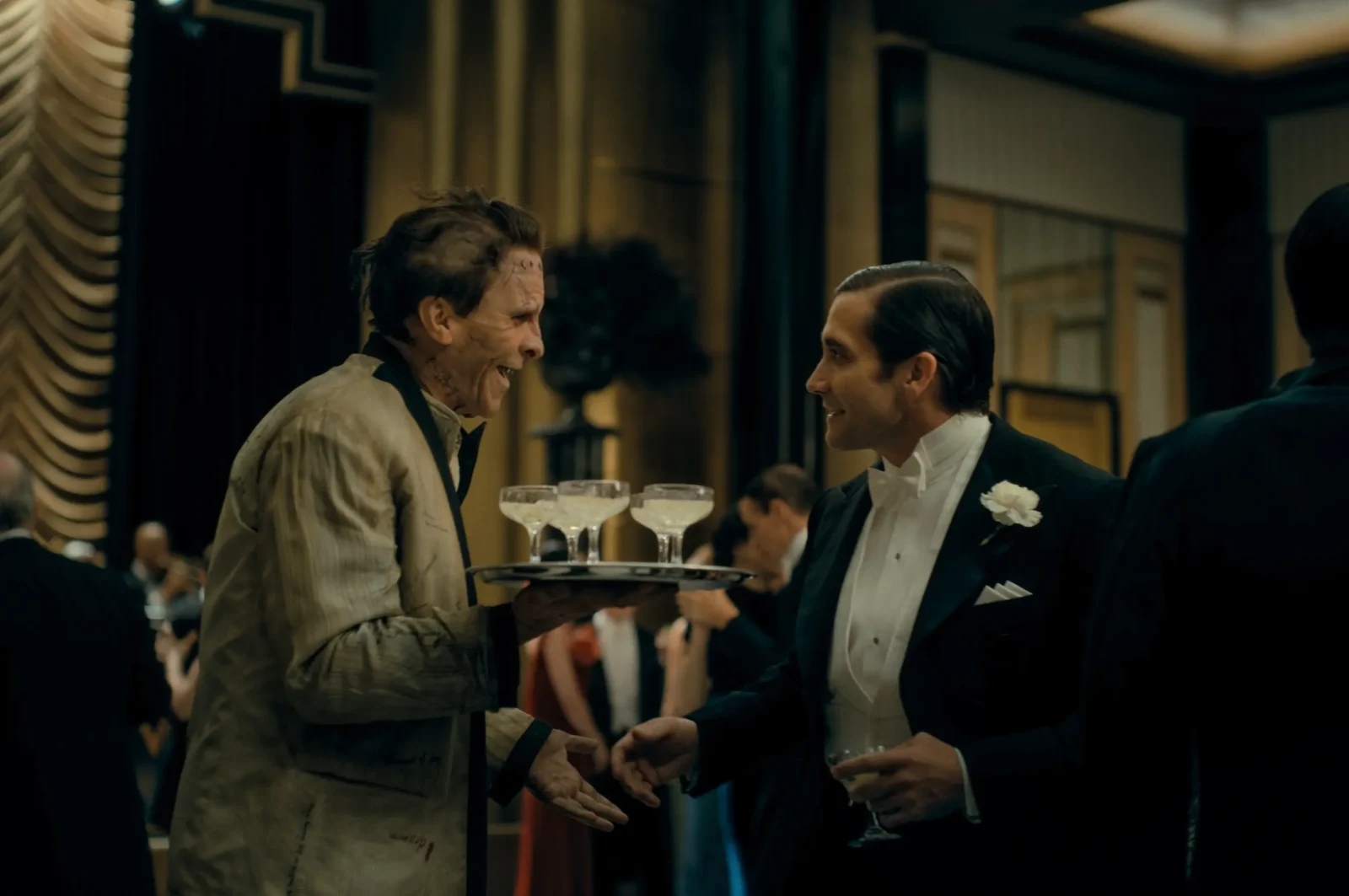 Christian Bale and Jake Gyllenhaal in The Bride!