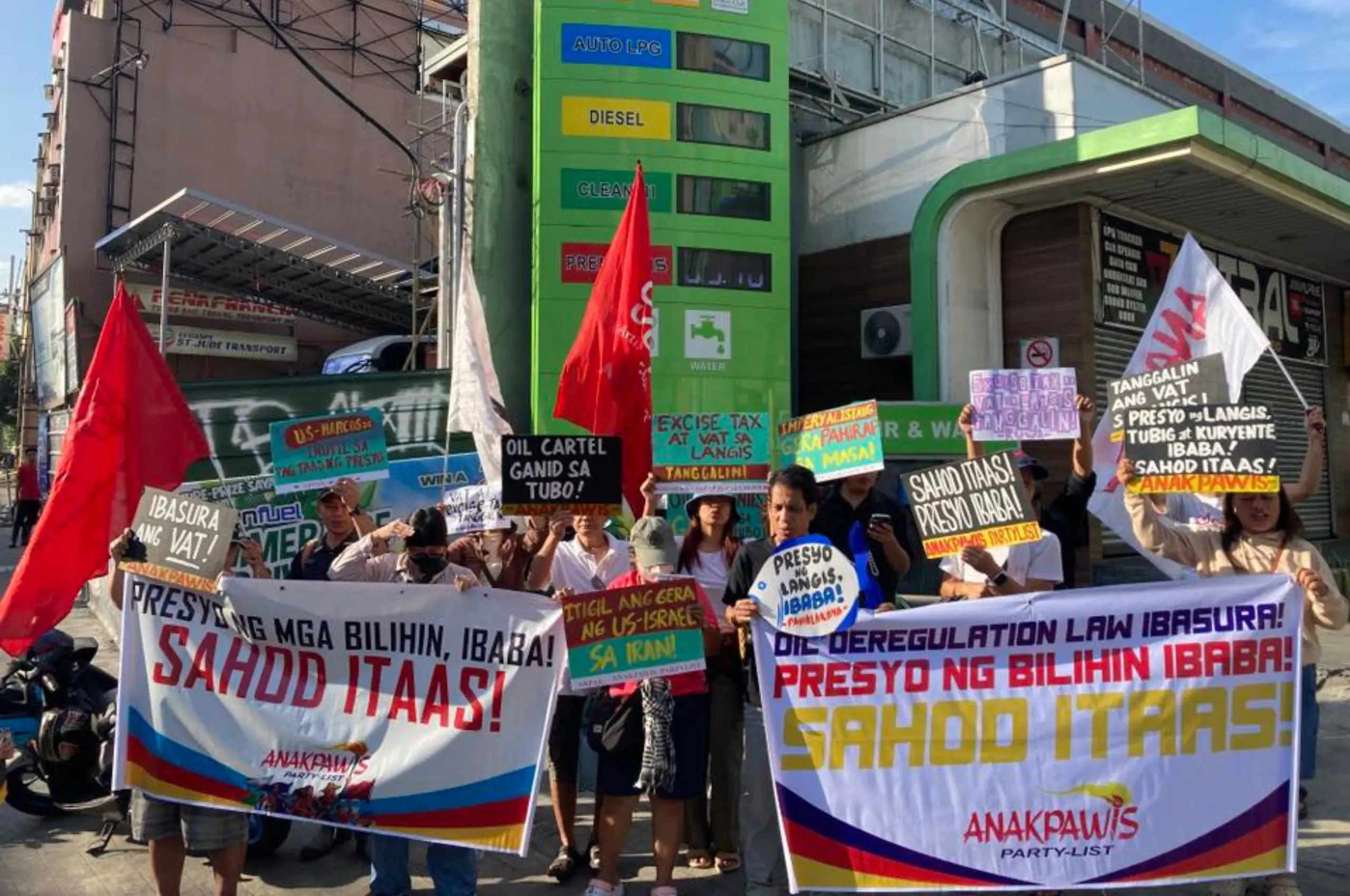 oil price hike protest