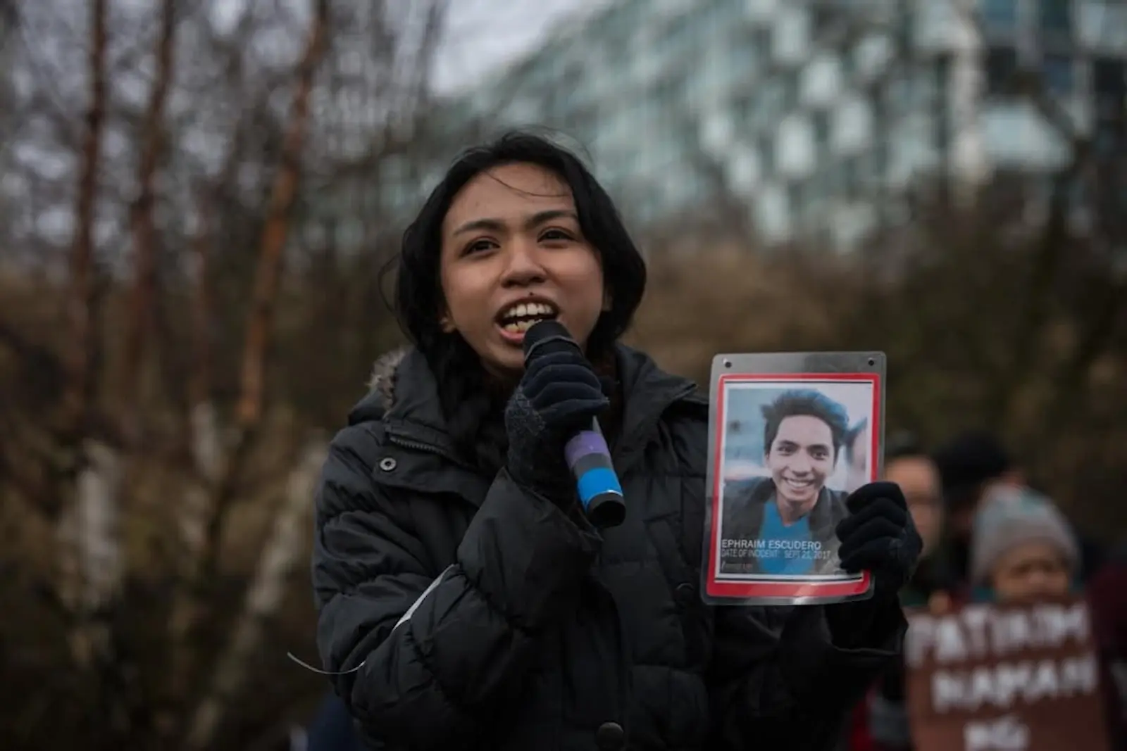 sheerah escudero drug war victim family hague icc