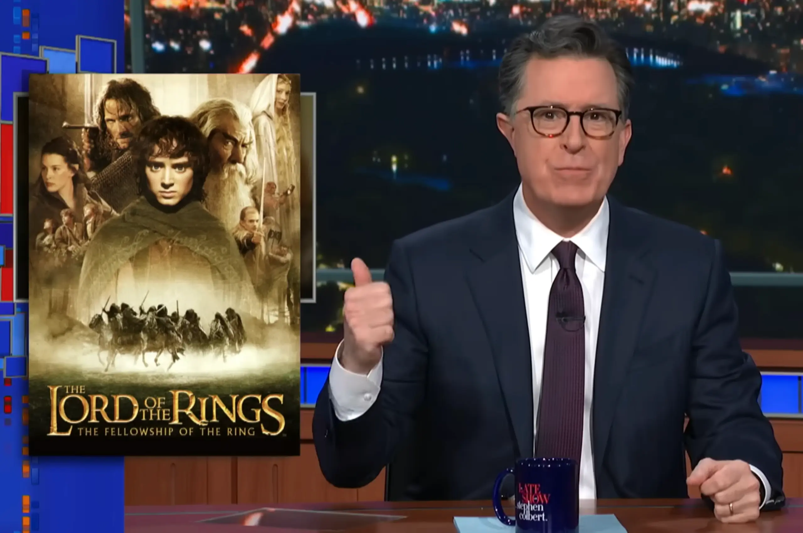 lord of the rings, stephen colbert