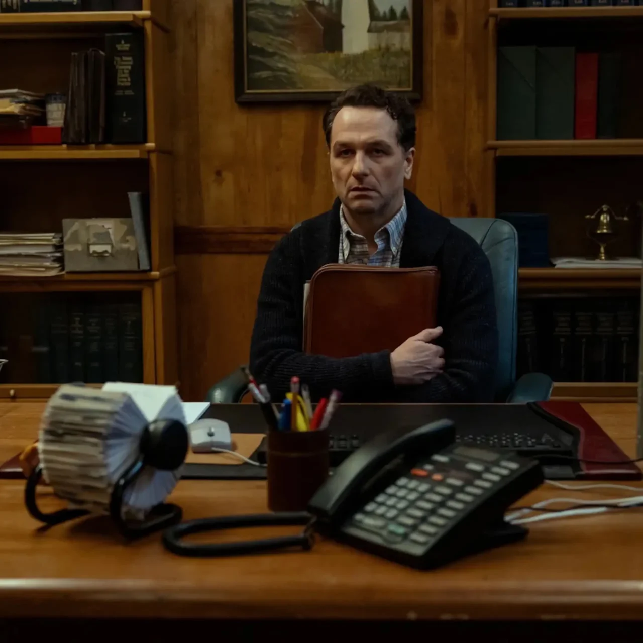 Matthew Rhys in Widow's Bay. Photo by Robert Clark