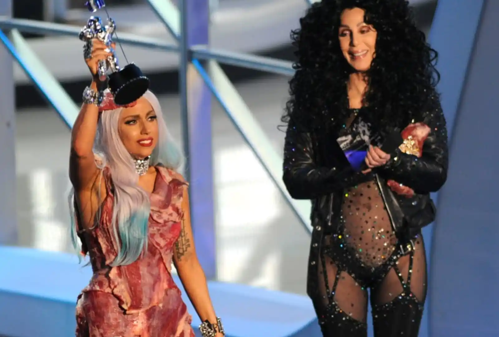 Lady Gaga meat dress