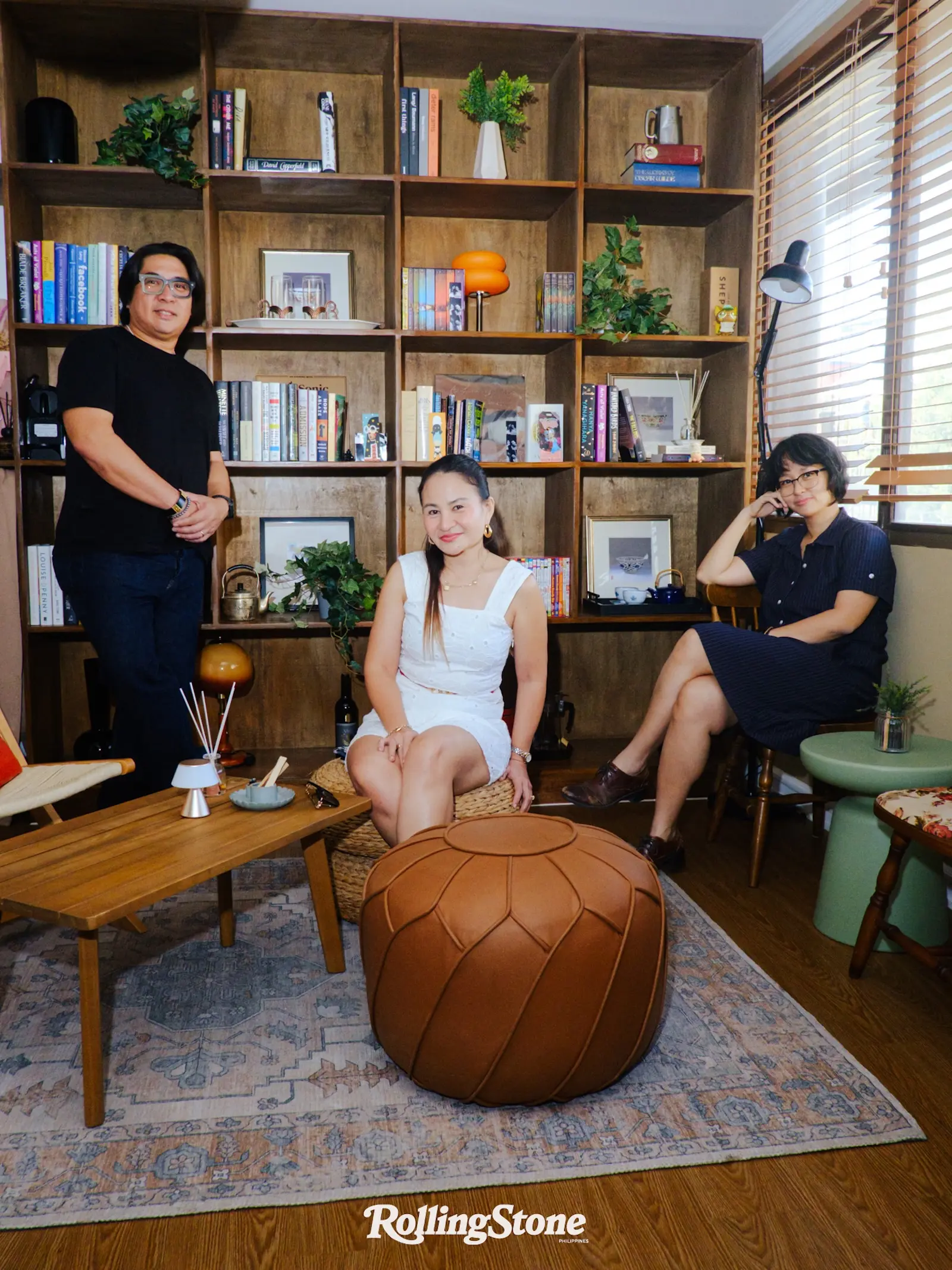 Atúa founder Allen Tan, general manager Maristella Rallos, and community manager Kae Batiquin. 