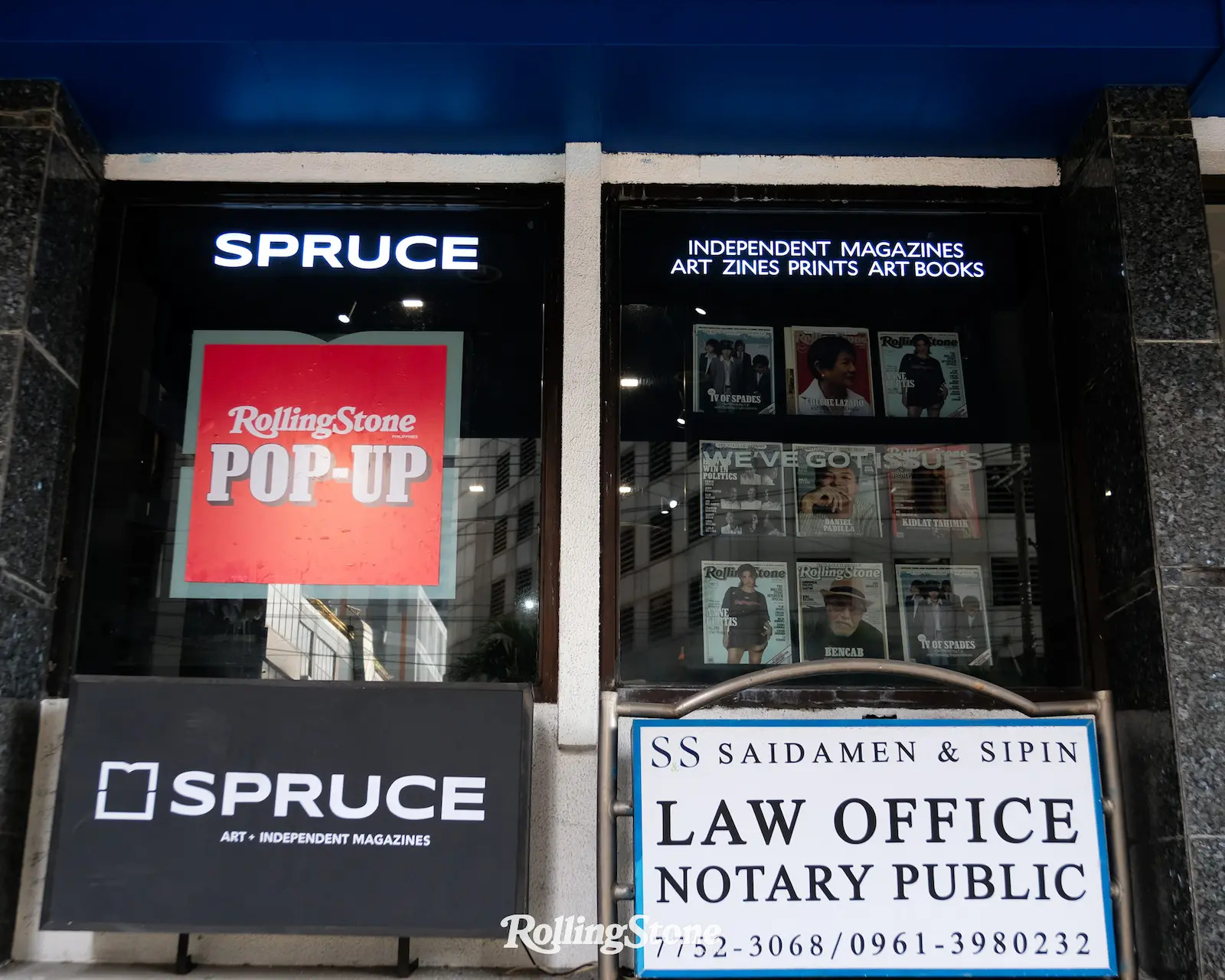 Rolling Stone Philippines Pop-Up Storefront