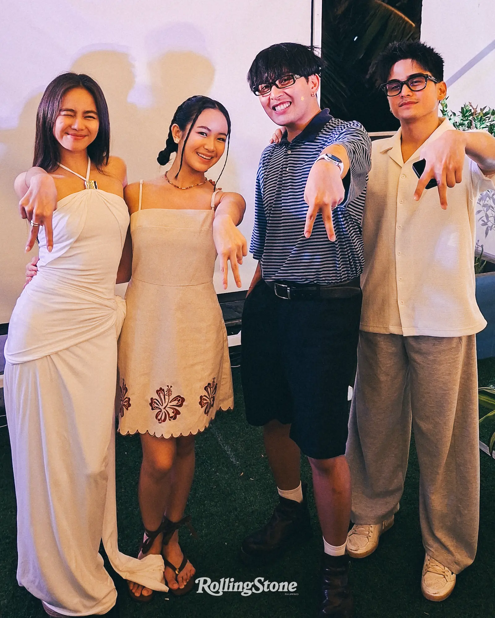 Samsung Galaxy A-Team, composed of actor Will Ashley, actress Ashtine Olviga, actress Caprice Cayetano, and singer-songwriter Maki
