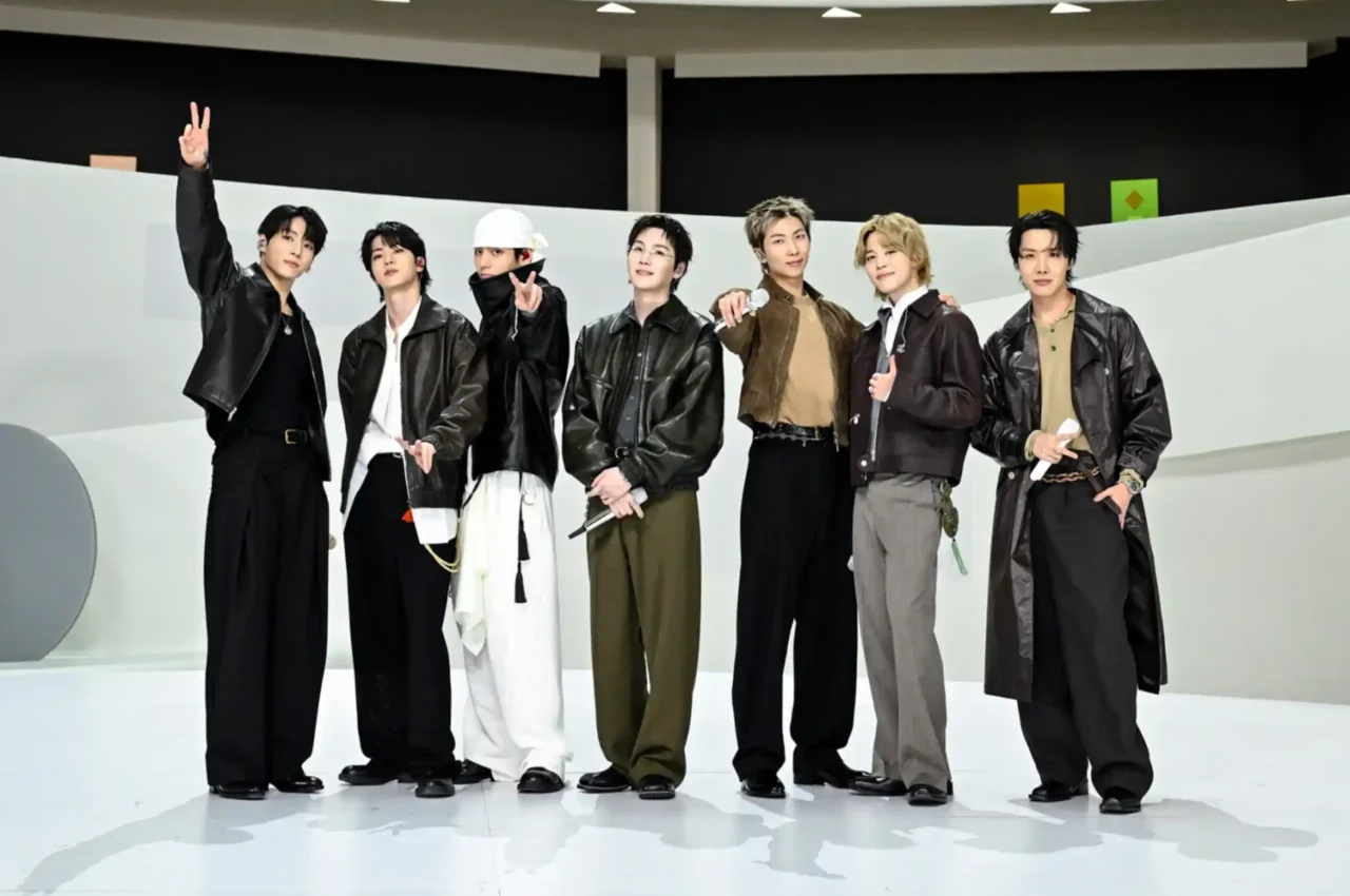 Jung Kook, Jin, V, Suga, RM, Jimin, and j-hope of BTS