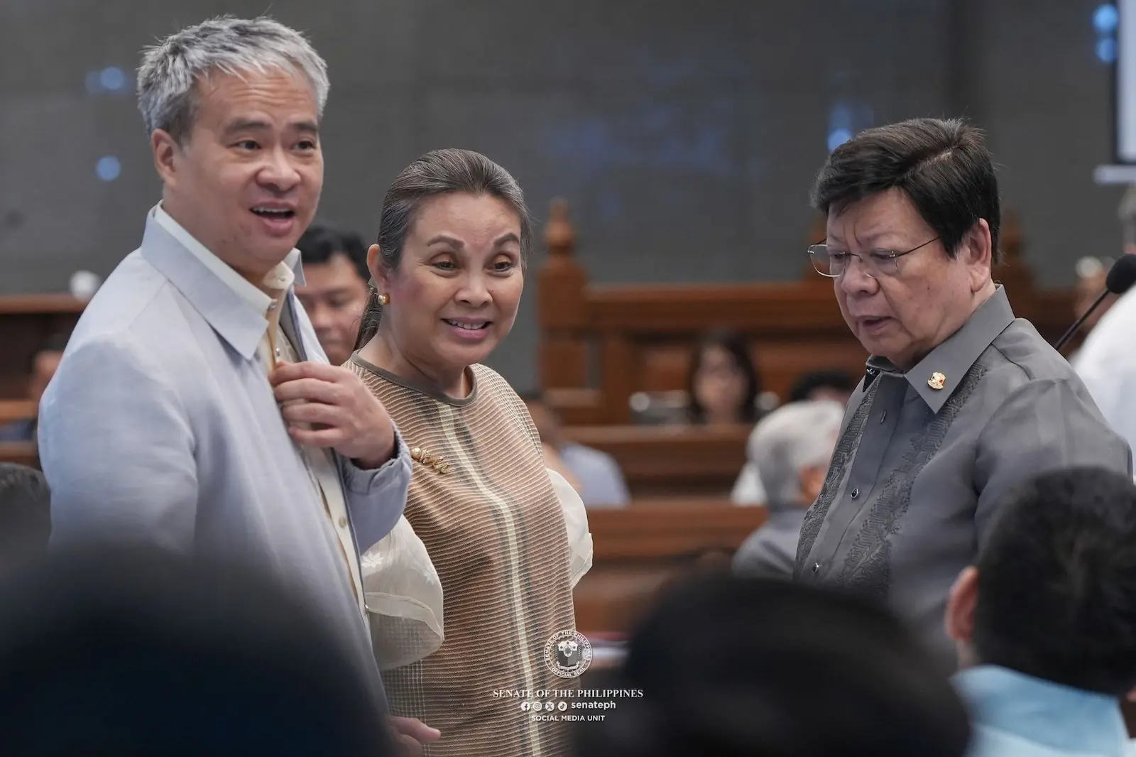 senators joel villanueva, loren legarda, and rodante marcoleta