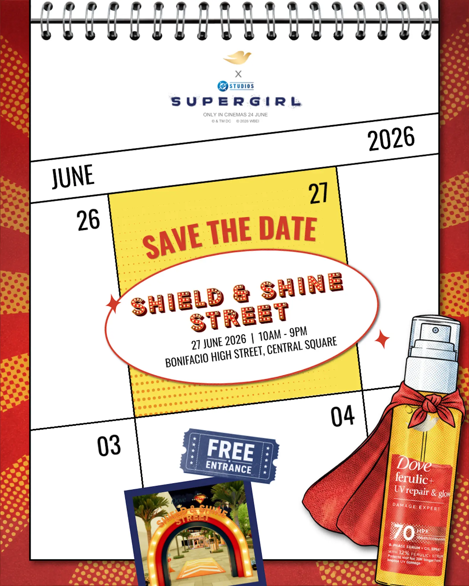 dove x supergirl bgc central square