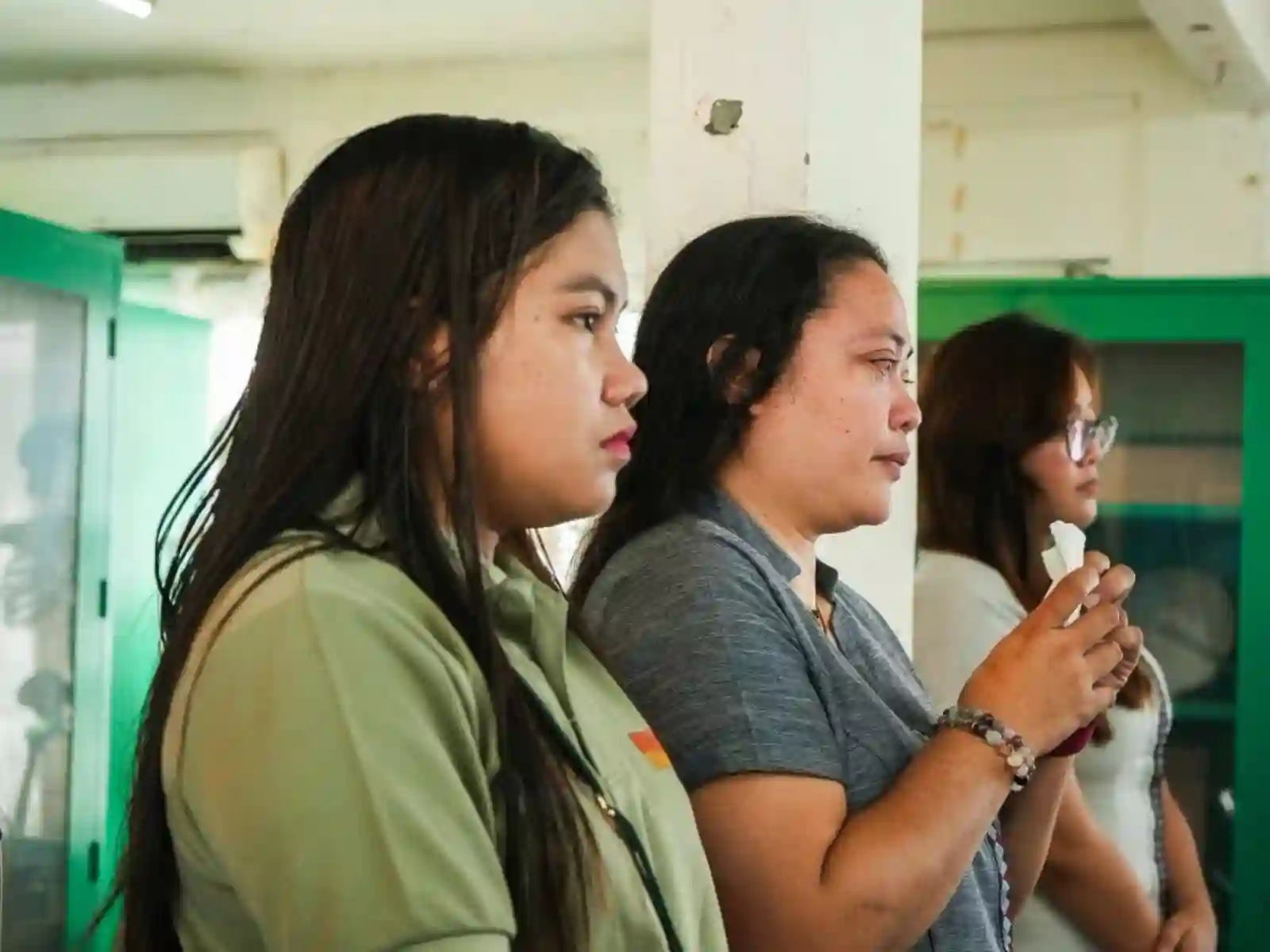 Tacloban National Highschool officials