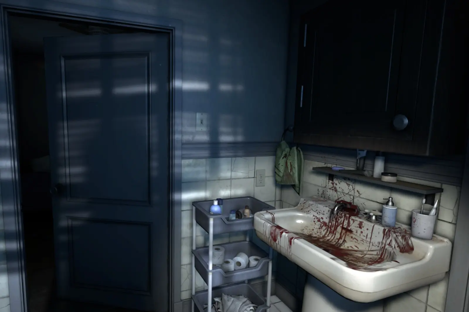 Unhinged Bathroom