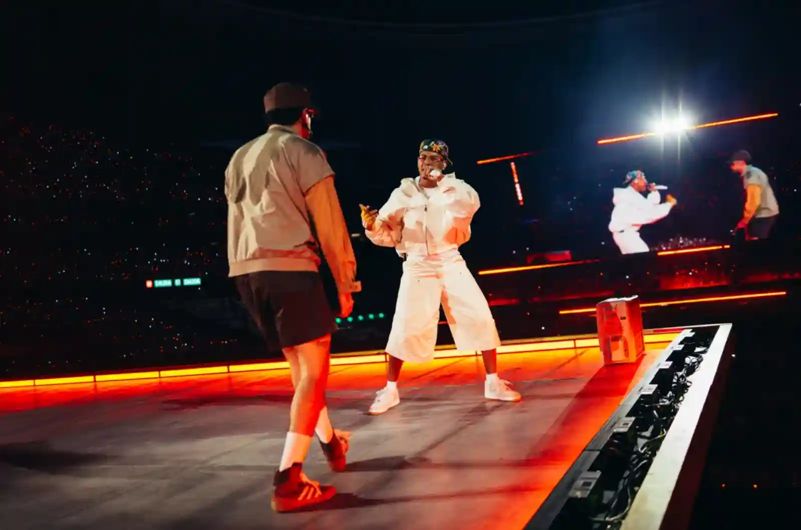 Bad Bunny Kicks Off Spain Residency With Special Guest Myke Towers