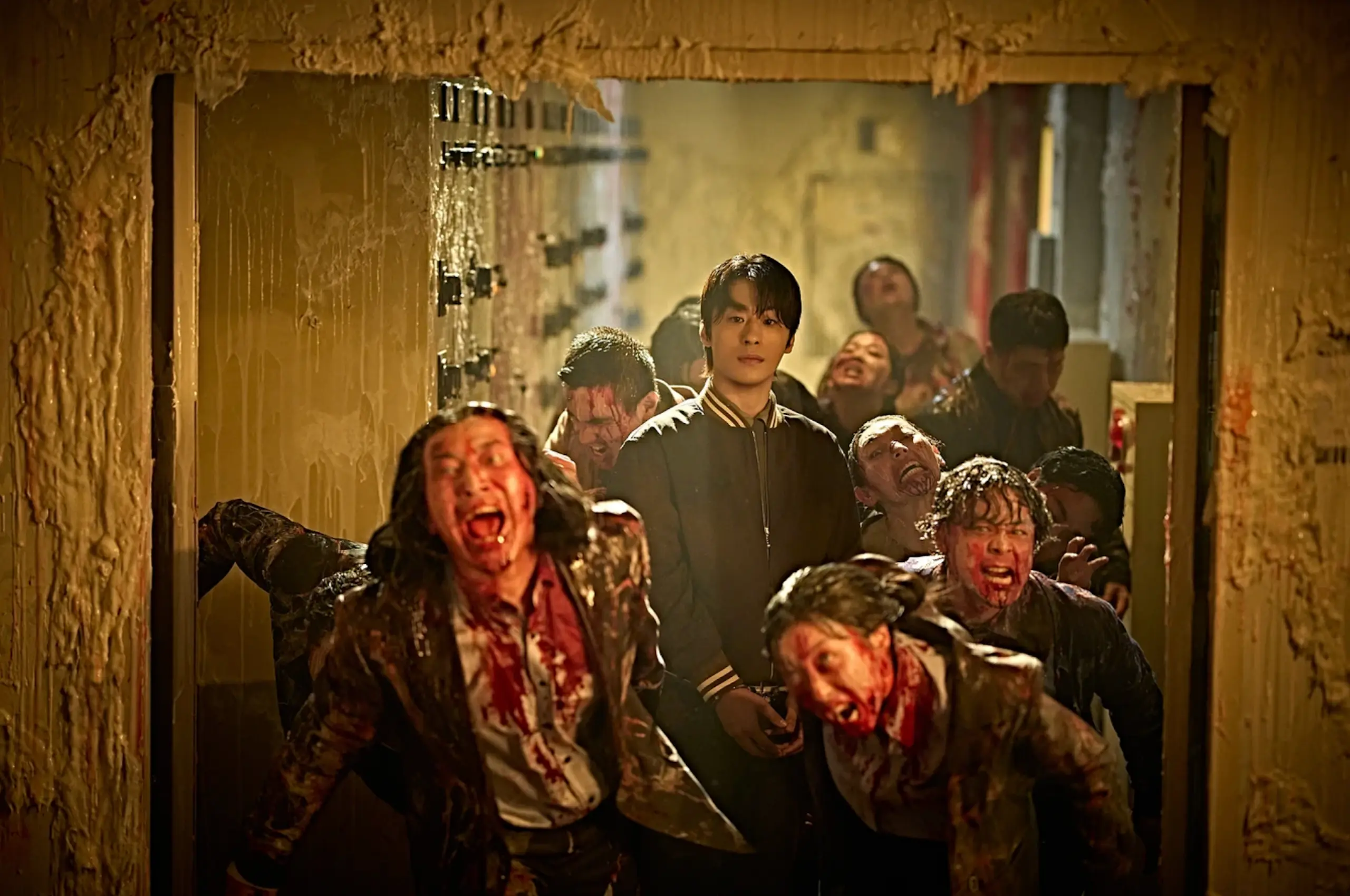 Koo Kyo-hwan as bioterrorist Yeong Cheol in Colony.