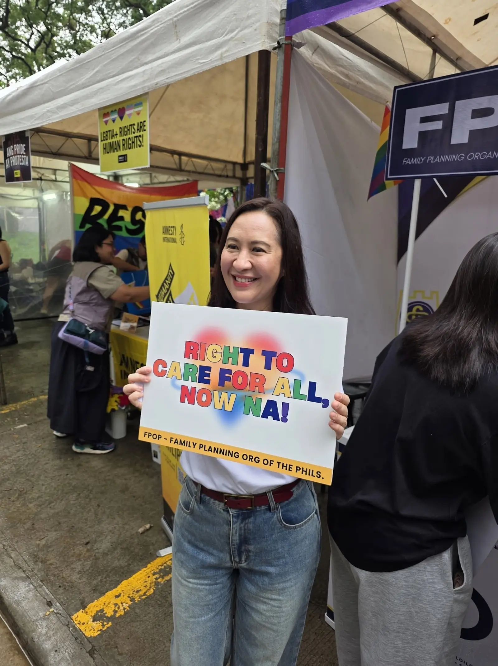 joy belmonte right to care quezon city love laban pride march