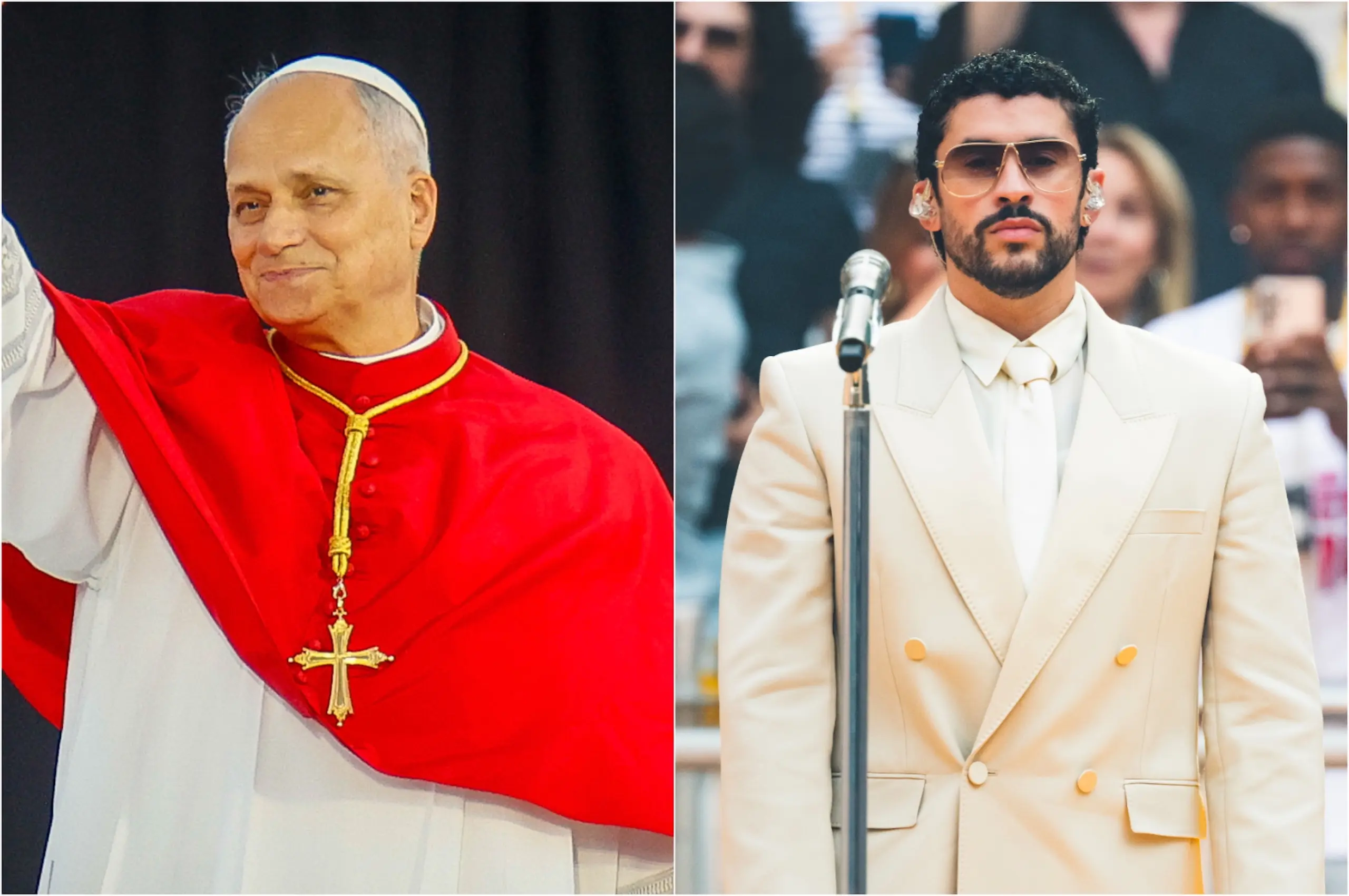 pope leo, bad buny