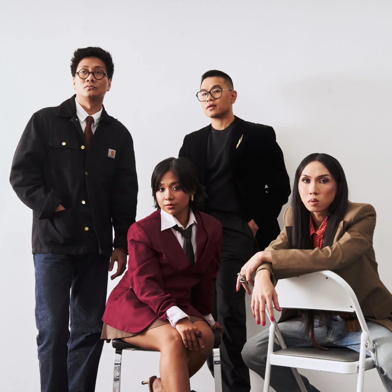 icoy rapadas, yani villarosa, baus rufo, and sassa gurl