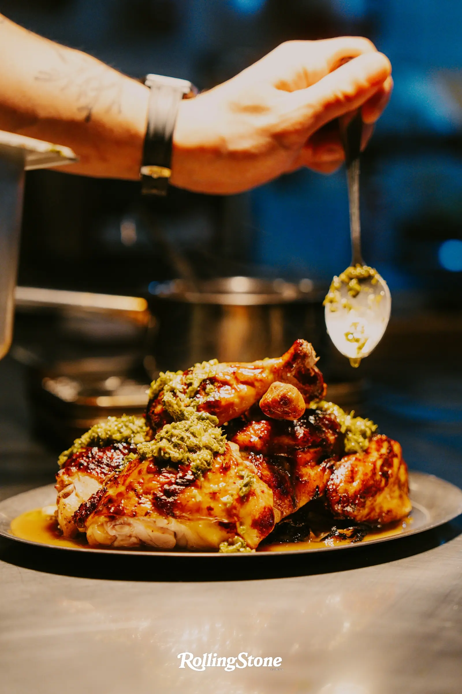 rôtisserie koji chicken pluck nbs park