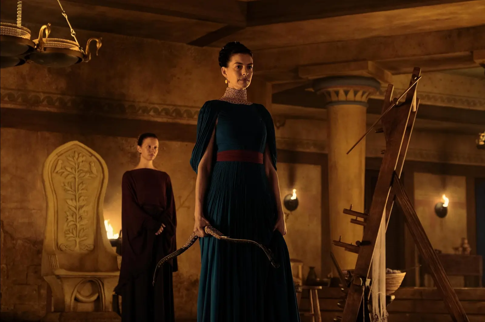 anne hathaway mia goth odyssey