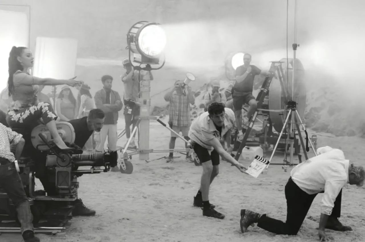 charli xcx vincent cassel camera music video