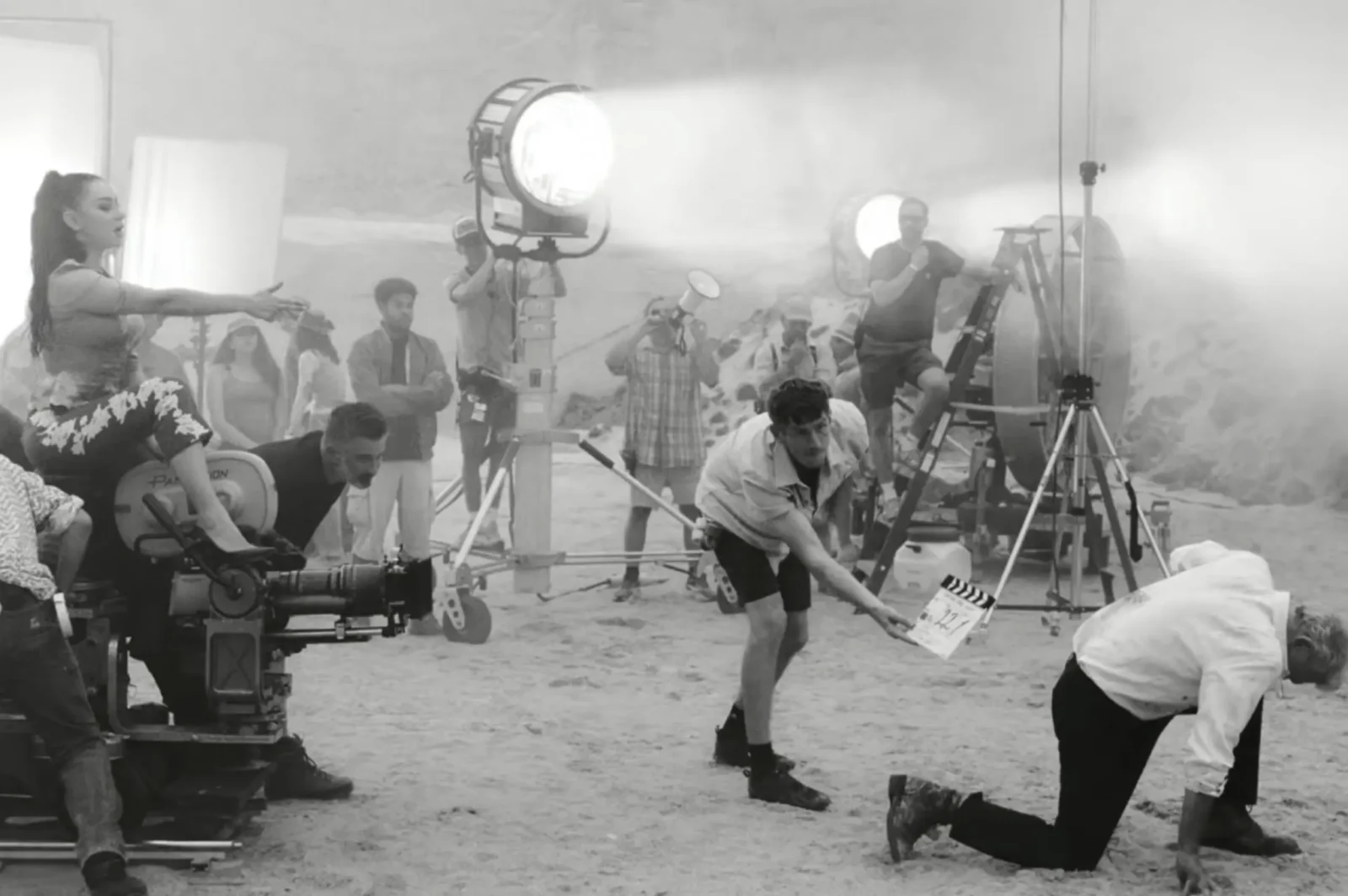 charli xcx vincent cassel camera music video