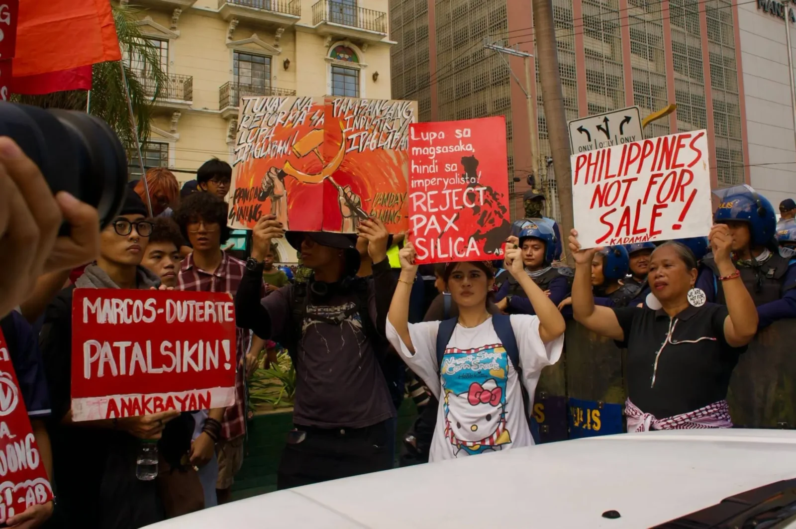 pax silica protest