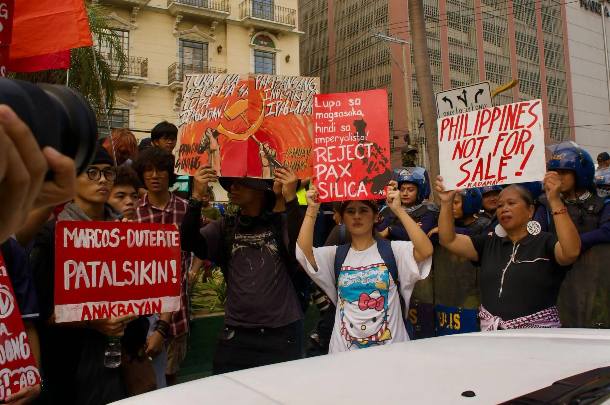 pax silica protest