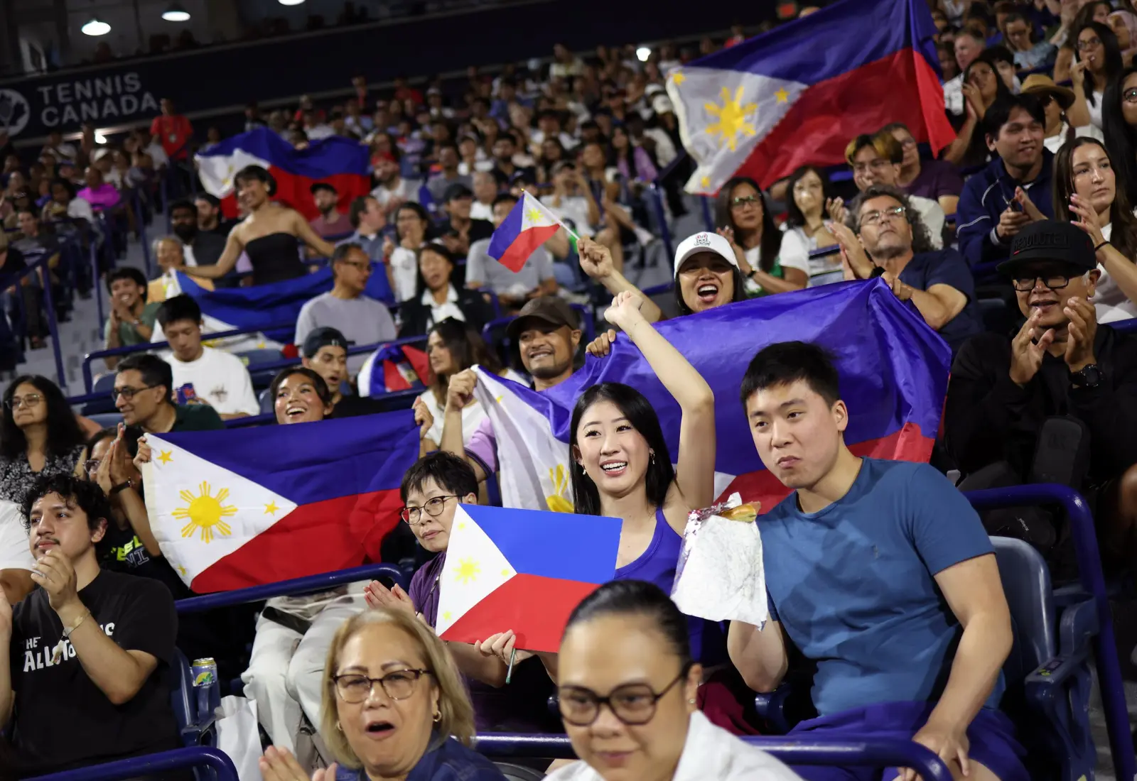Filipinos watching the NBO Open