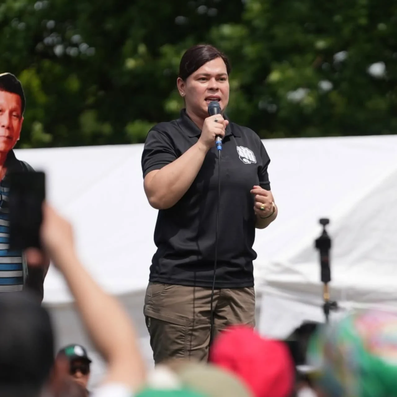 vice president sara duterte in the hague, netherlands on may 2025