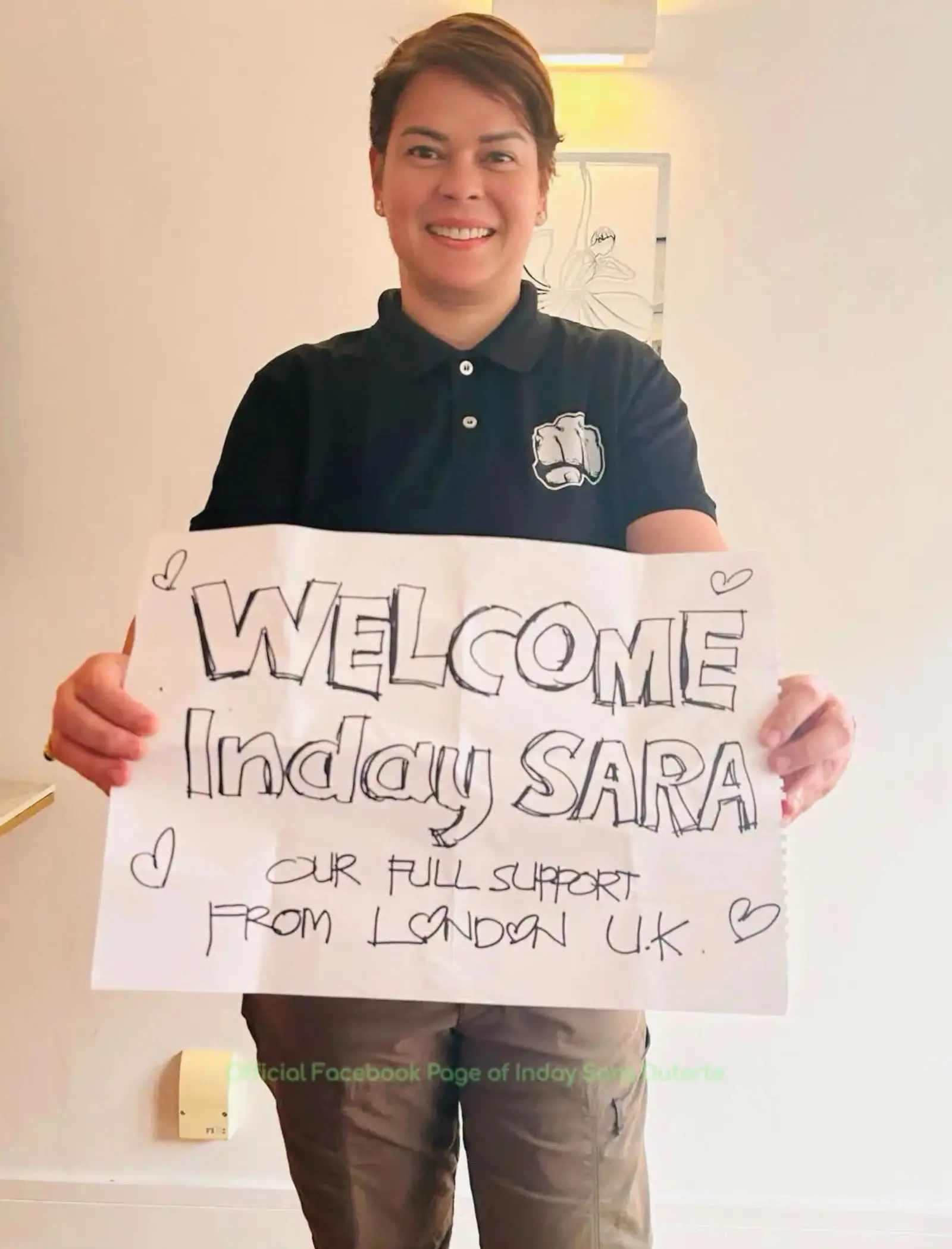 sara duterte 2026 uk trip