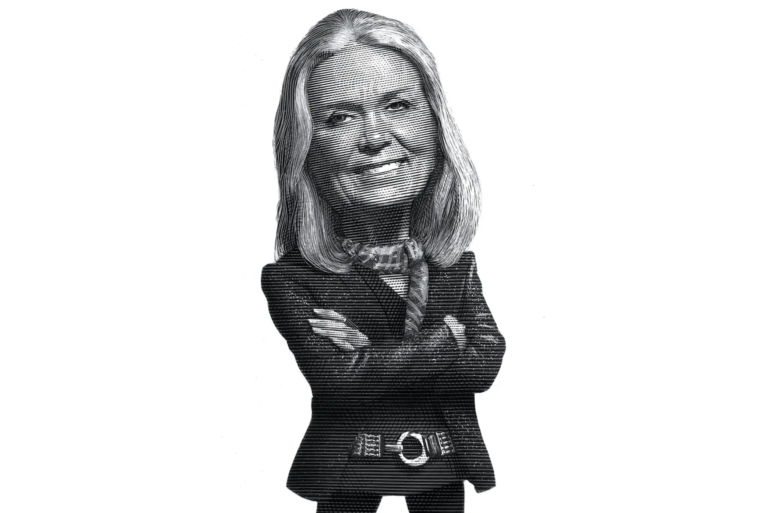 gloria steinem illustration mark summers rolling stone