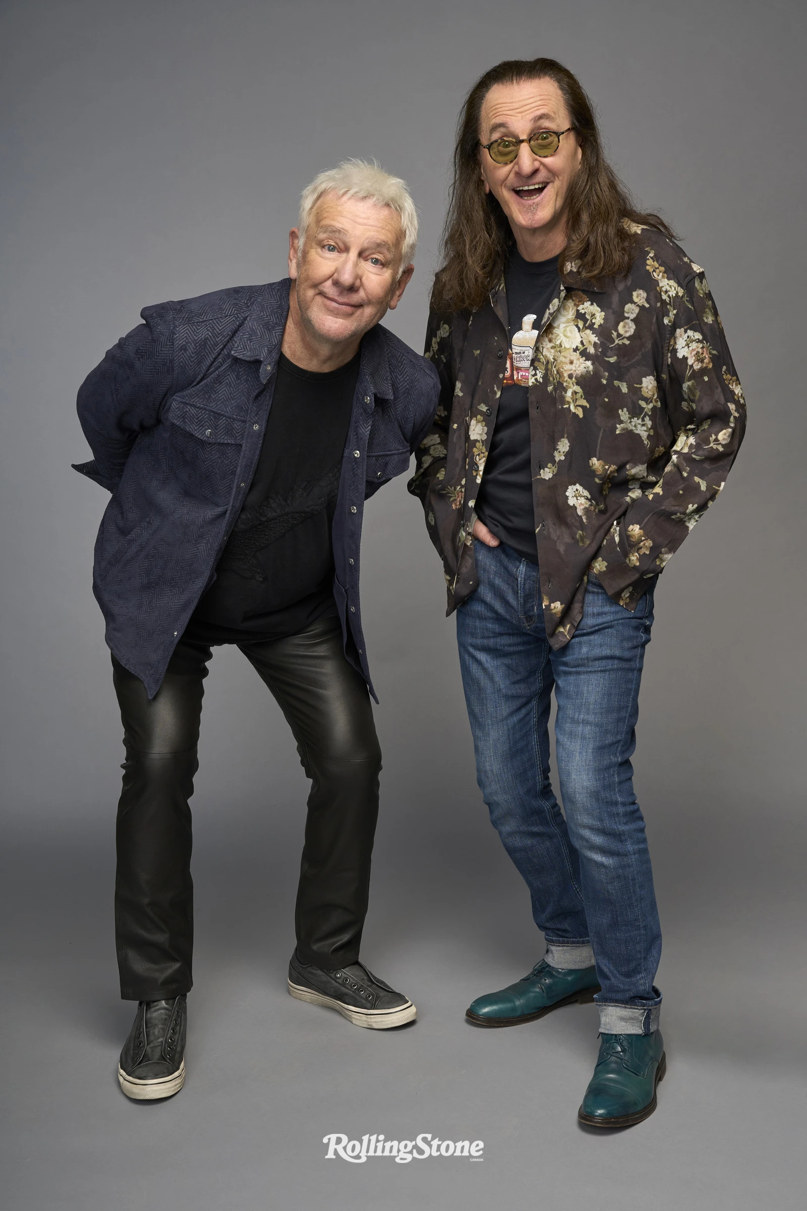 Alex Lifeson and Geddy Lee
