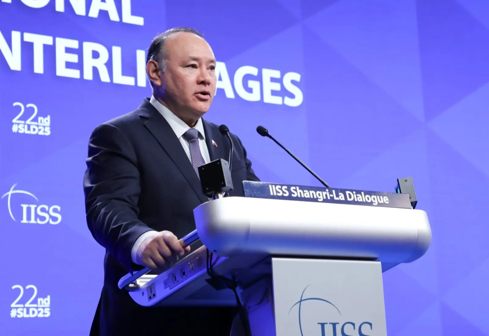 gibo teodoro at the iiss shangri-la dialogue