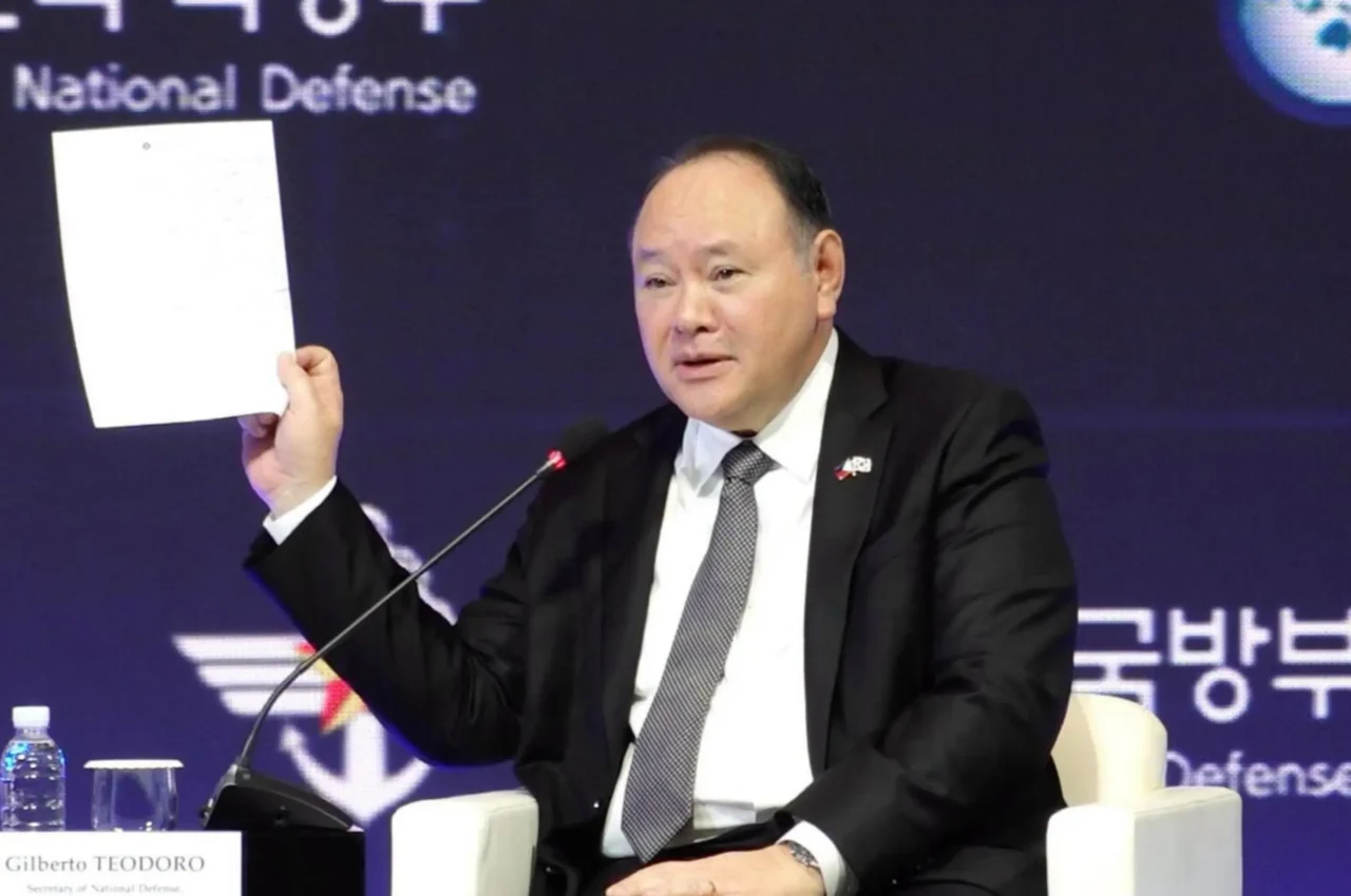 department of national defense secretary gilberto teodoro jr