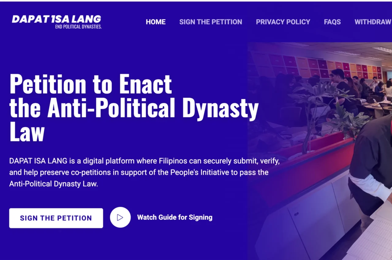 dapat isa lang website