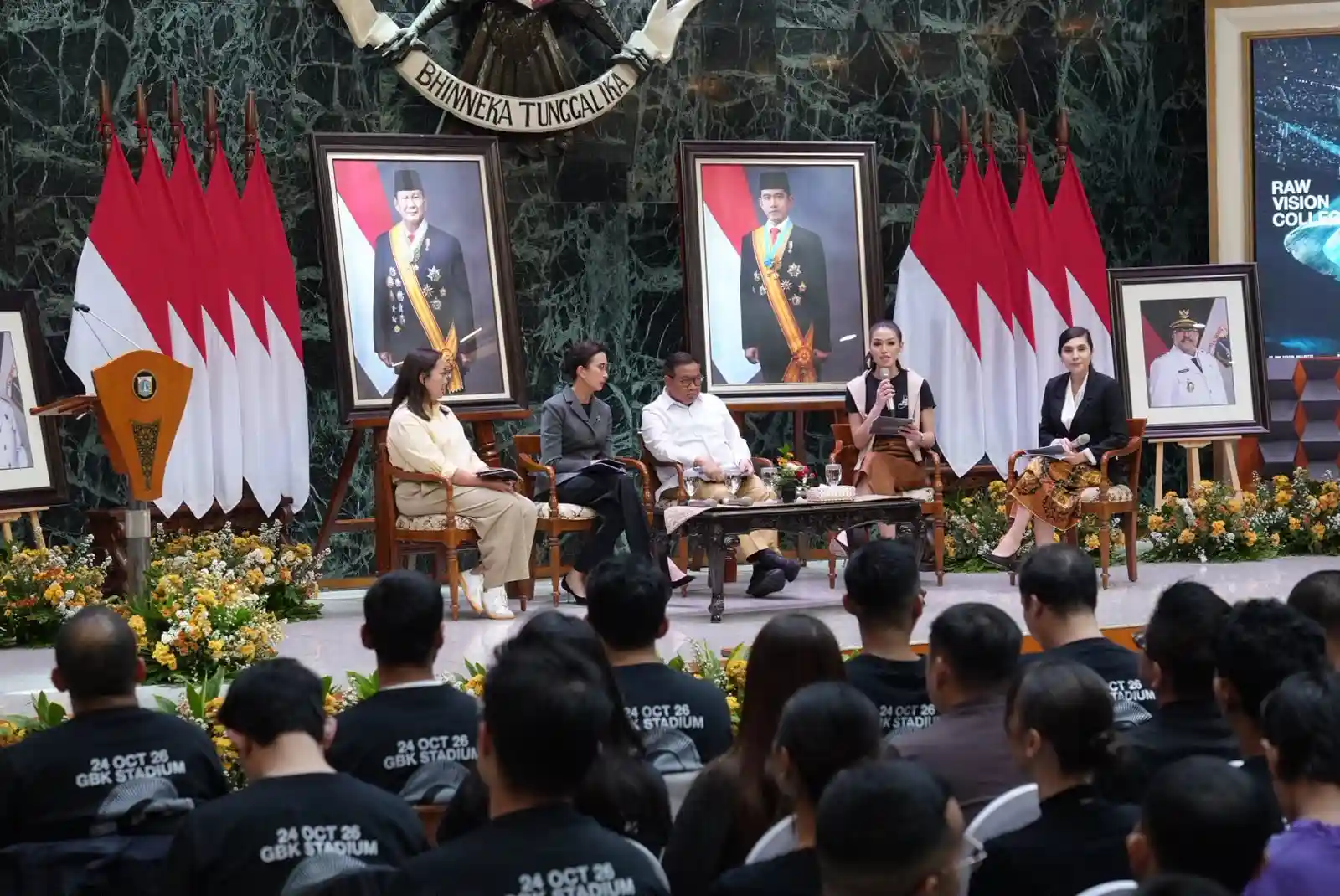 raw vision collective official press conference with jakarta government