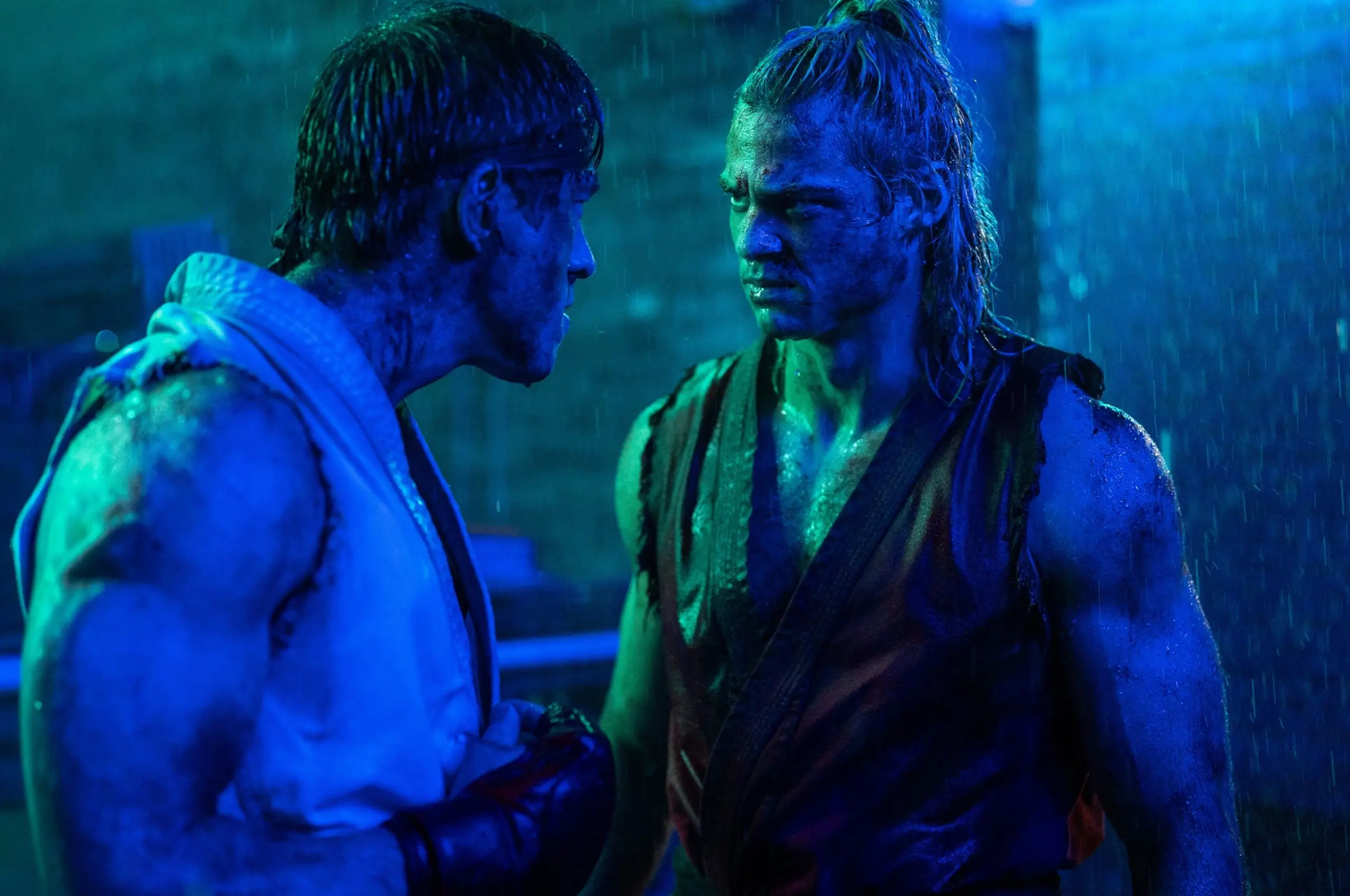 andrew koji and noah centineo in street fighter