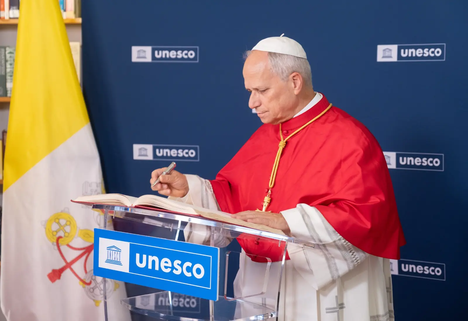 unesco pope visit